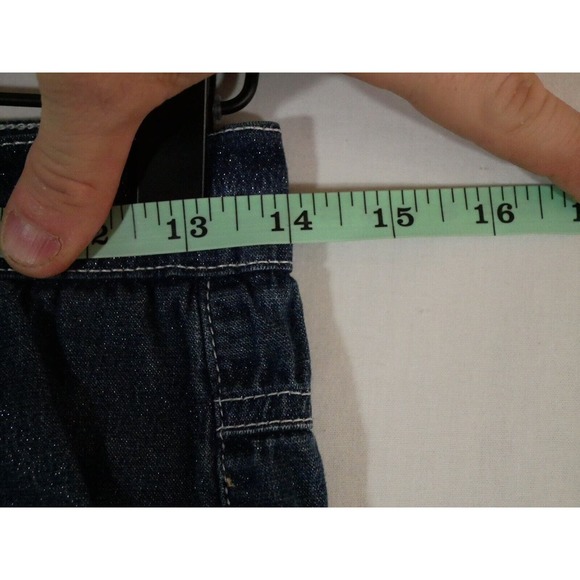 RVT Jeans Womens Size 9/10 Y2K VTG Straight Leg Metallic Glitter Hong Kong - Picture 6 of 14